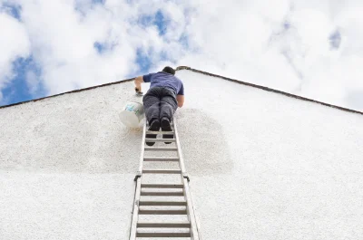Peinture extérieure à Bourgeauville — façades et ravalement
